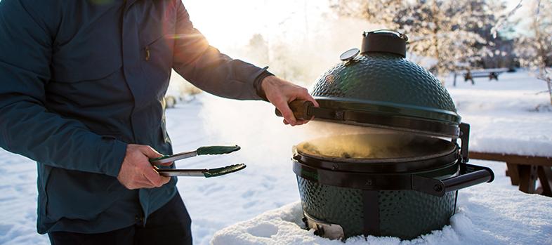 Big green egg, vinter